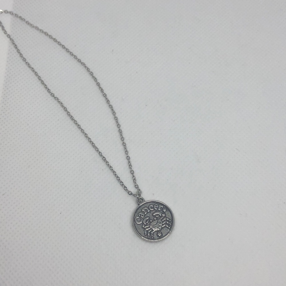 55CM Cancer Zodiac Necklace